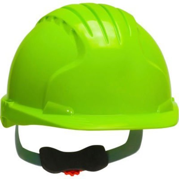 Pip Evolution Deluxe 6151 Cap Style Hard Hat HDPE Shell, 6-Pt Suspension, Ratchet Adj., Neon Yellow 280-EV6151-LY